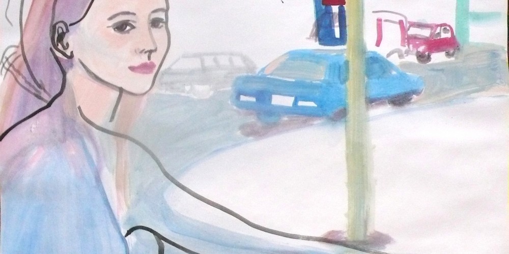 2009turning_45x60cm
