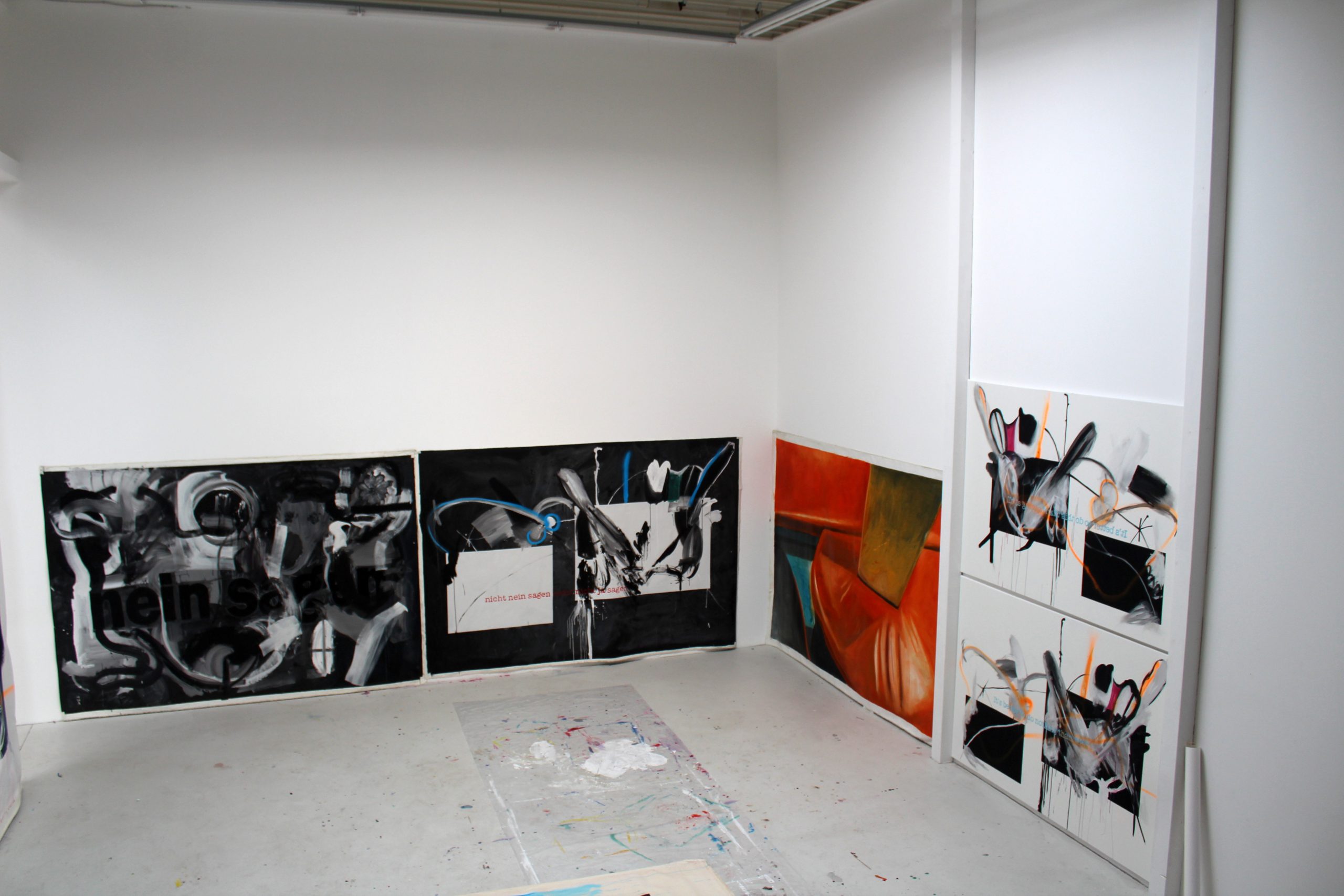Studio view from above